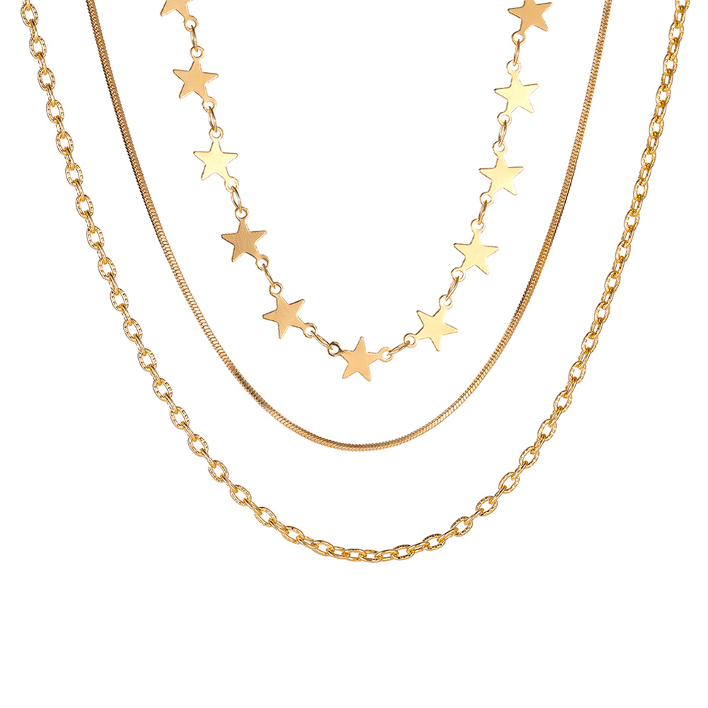 Fashion Women Necklace Multi-Layer Charming Pendant Clavicle Chain Jewelry, 501 Original
Fashion Women Necklace Multi-Layer Charming Pendant Clavicle Chain Jewelry, 501 Original