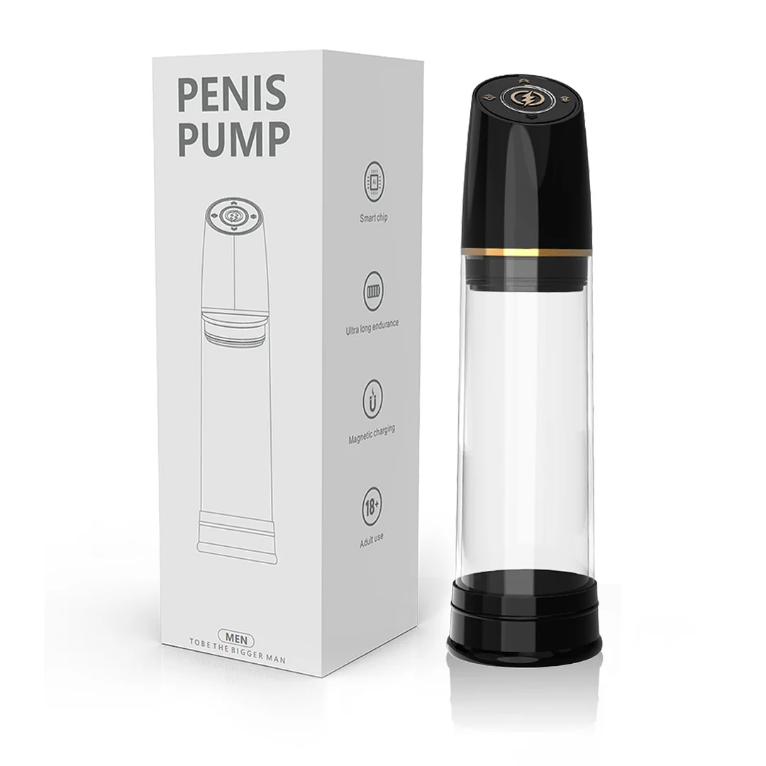 3-frequency Vacuum Suction Penis Trainer - Rose Toy