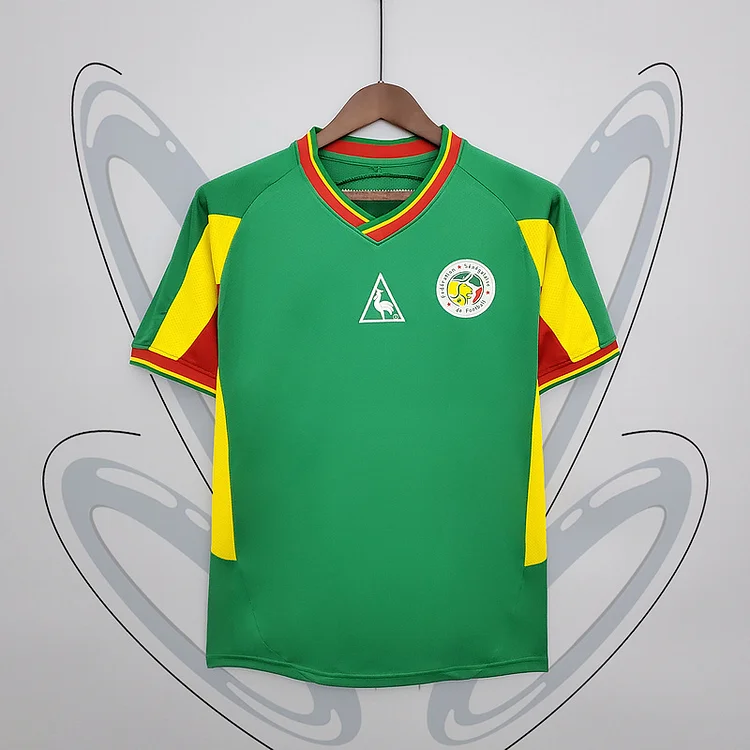 Retro 2002 Senegal green   Football jersey retro