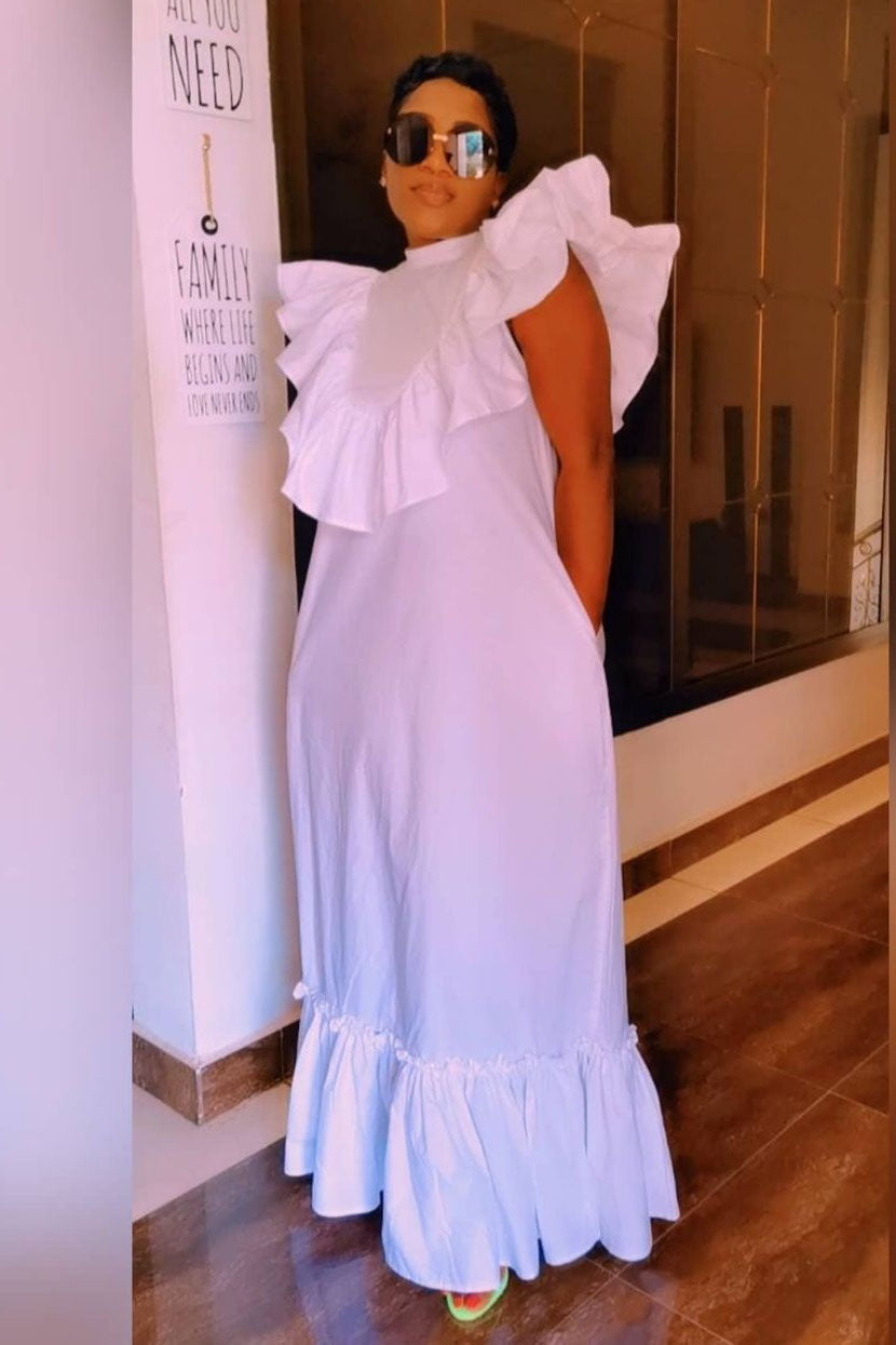 MaxiLed with ruffles - female & airy look for the summer