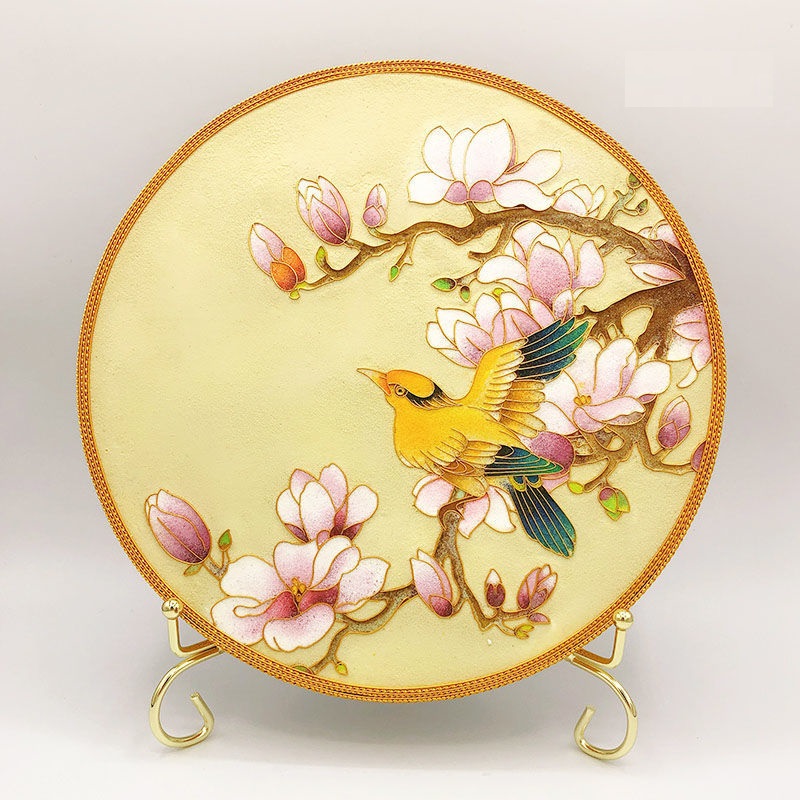 Cloisonne Painting DIY Kit,goldfish Framed Wall Art,craft Kits for  Adult,with All the Tools 