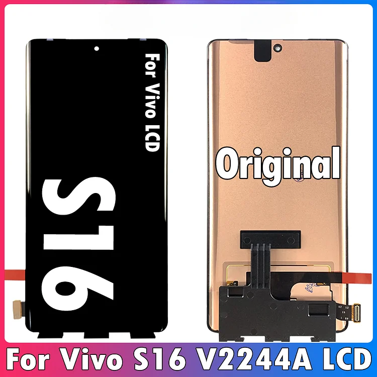 6.78" Original For Vivo S16 LCD V2244A Display Touch Screen Digitizer Assembly For Vivo S16 5G LCD Repair Replacement