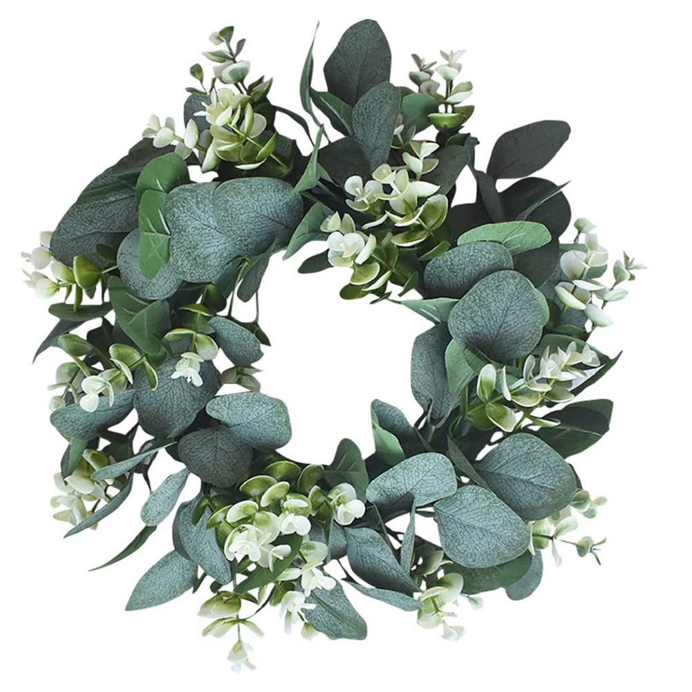 Artificial Green Leaf Wreath, Eucalyptus Leaf Wreath for Door Home Decor, 501 Original
Artificial Green Leaf Wreath, Eucalyptus Leaf Wreath for Door Home Decor, 501 Original