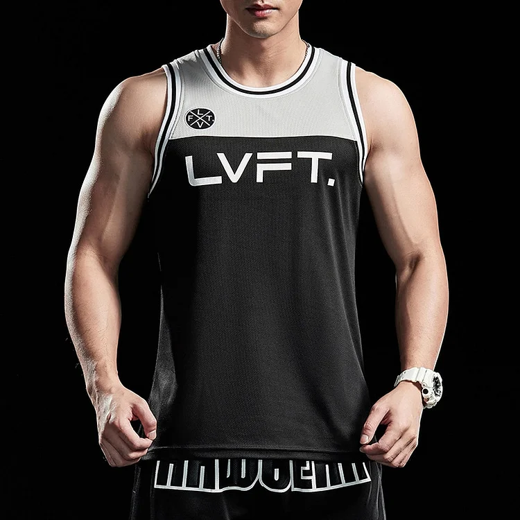 NEW Brand Gym Men Running Vest Workout Sleeveless Shirt Tank Top