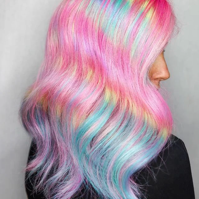 Zaesvini Hair® | (✨NEW) RAINBOW PINK MIXED COLORSHAIR WIGS Zaesvini