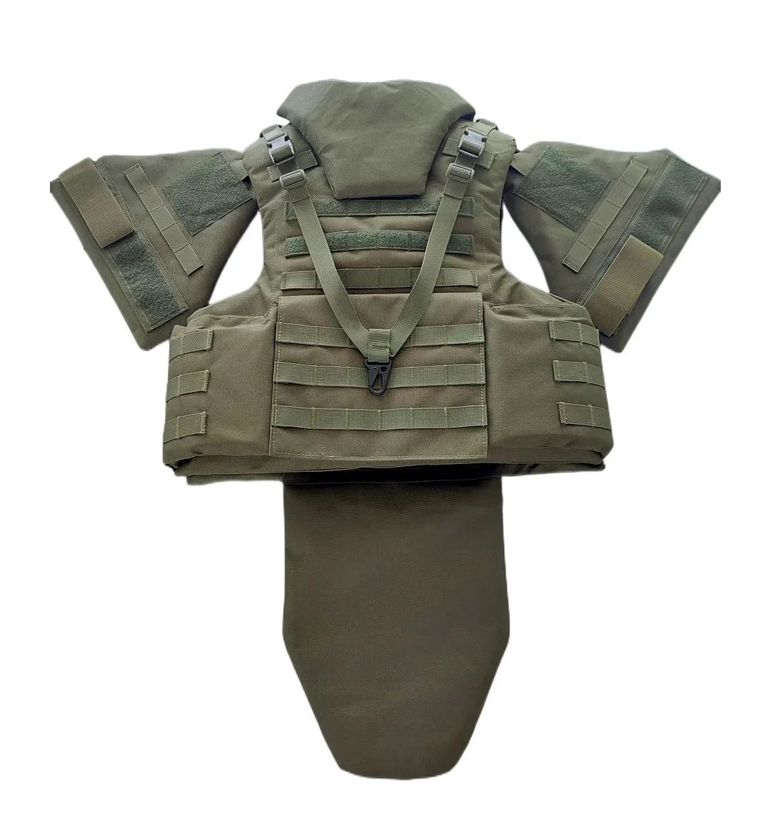 Helmetbro Full Protective Level IV Body Armor for Soldiers and Police 10 Bulletproof Panels