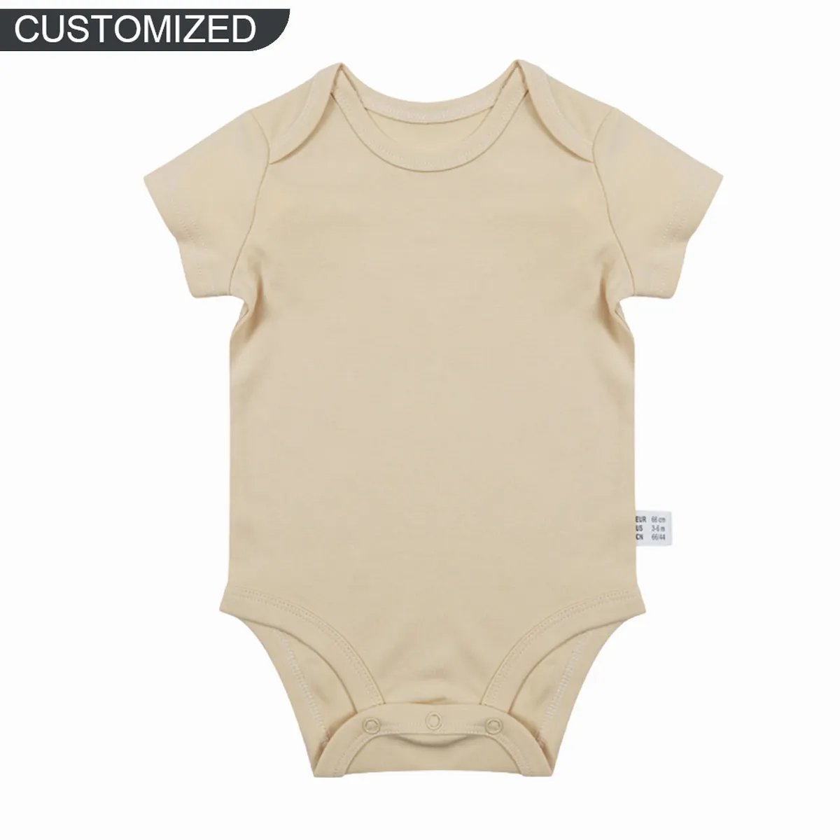 【0M-24M】Customized Butterfly&Flower Letter Baby Bodysuit