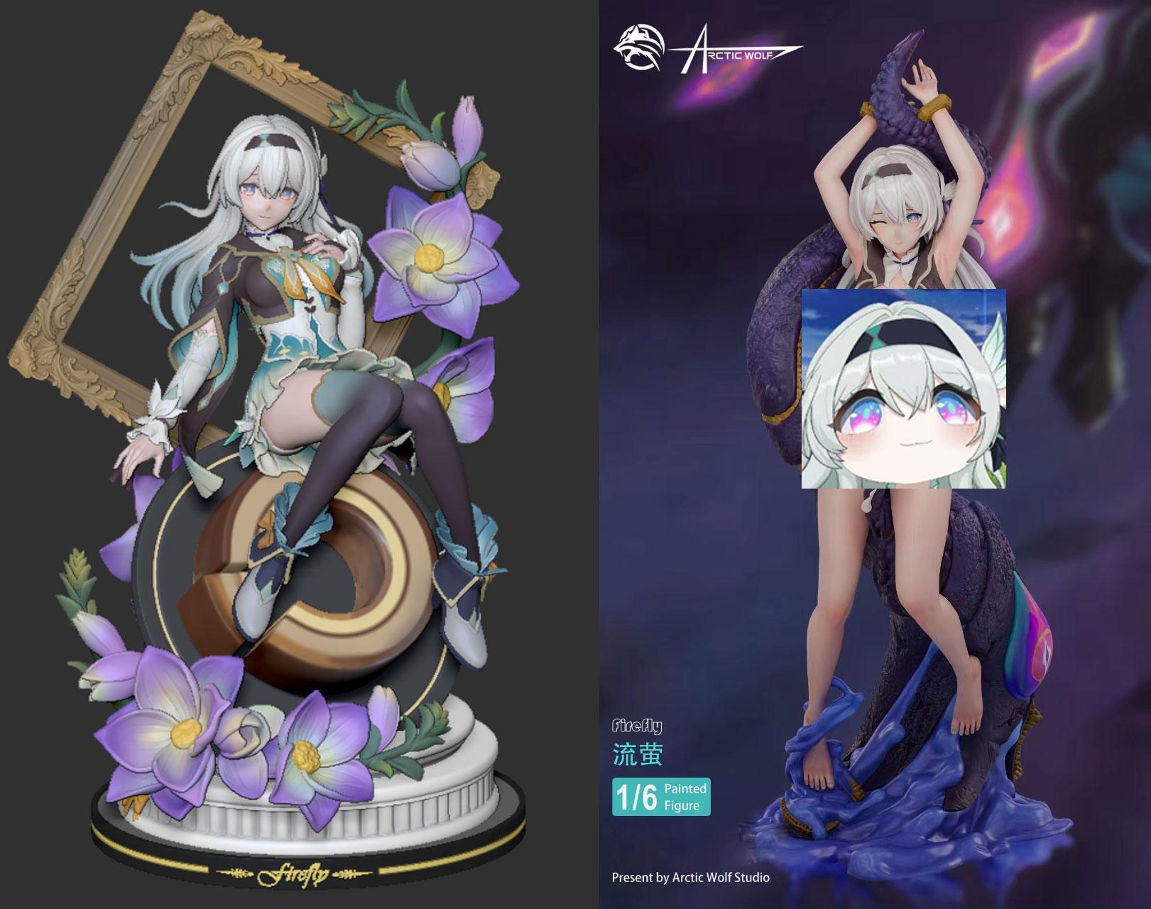 1/6 Scale Firefly - Honkai: Star Rail Resin Statue - Arctic Wolf