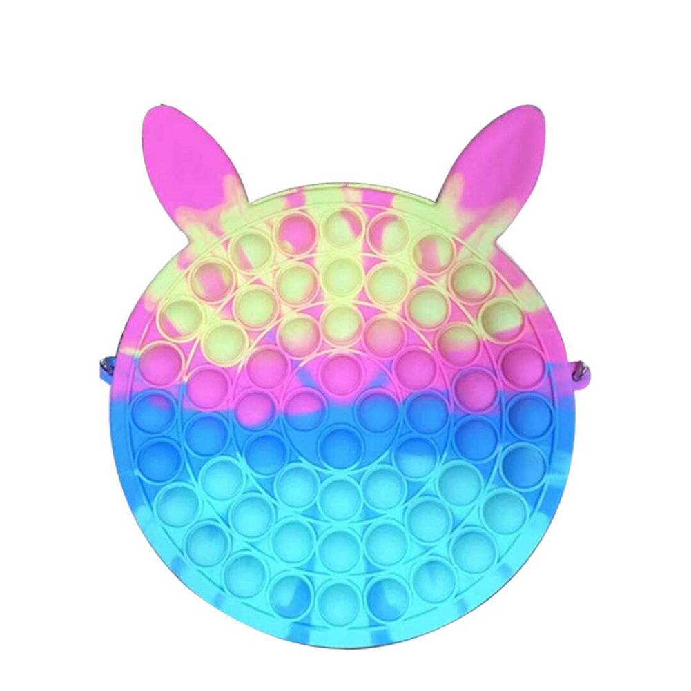 Mommy Bag Rainbow Silicone Push Bubble Toys Fingertip Decompression Crafts, 501 Original
Mommy Bag Rainbow Silicone Push Bubble Toys Fingertip Decompression Crafts, 501 Original