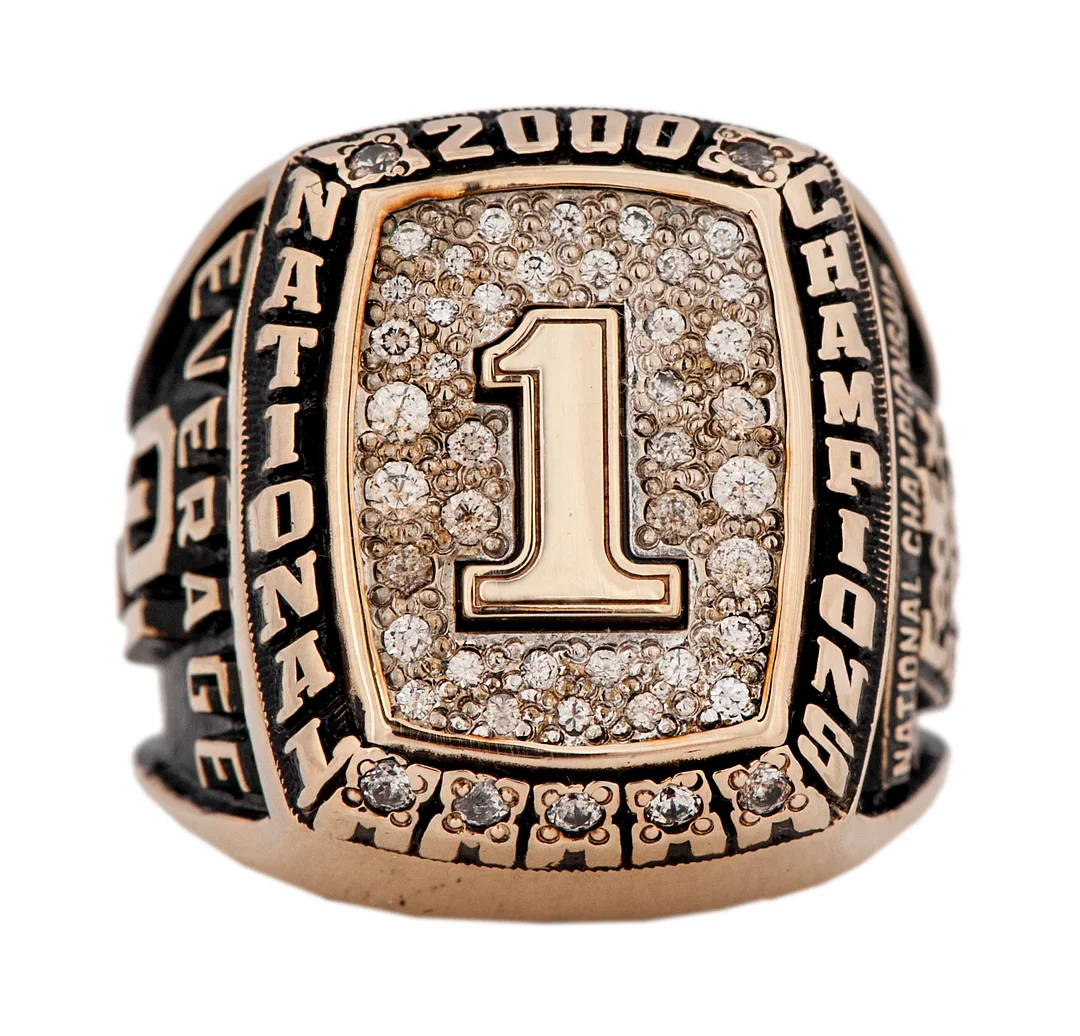 (2000) Oklahoma Sooners College Football National Championship Ring - Danny Cork