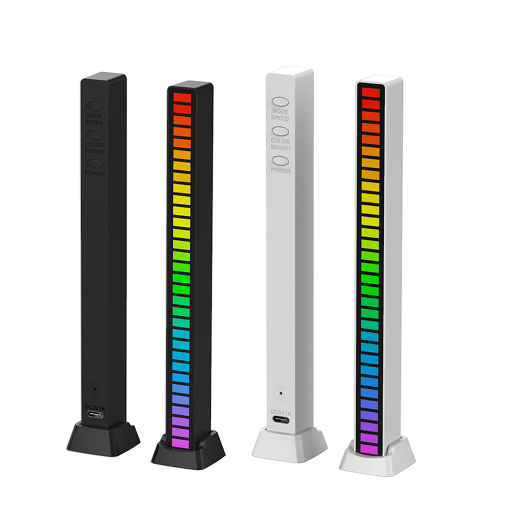 RGB Activated Music Rhythm Lamp Bar Sound Control LED Ambient USB Lights, Black, 501 Original
RGB Activated Music Rhythm Lamp Bar Sound Control LED Ambient USB Lights, Black, 501 Original