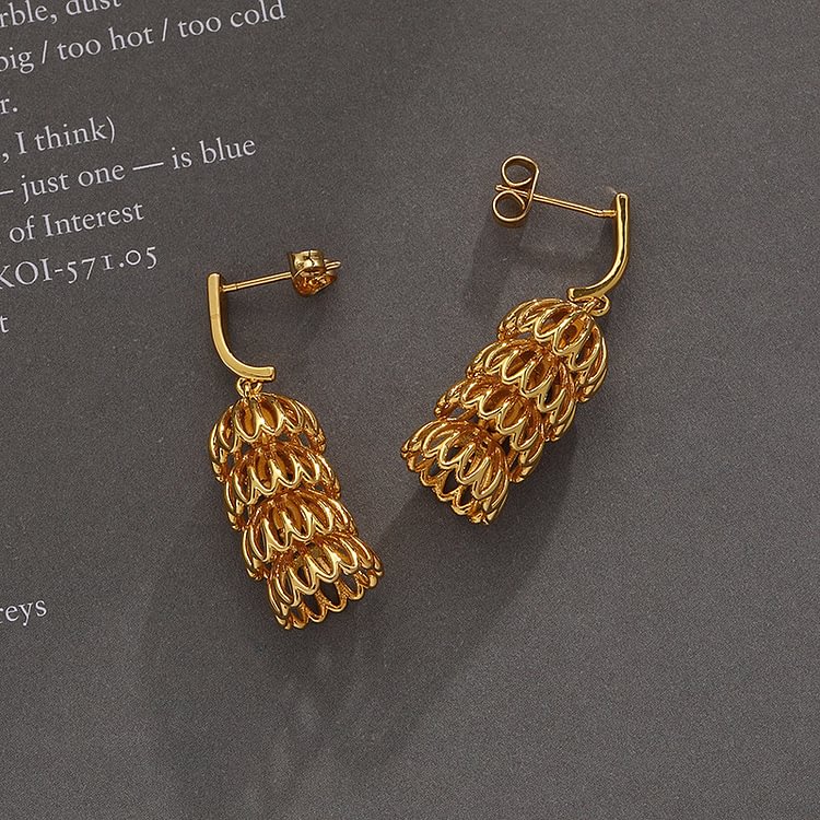 Hollow Design Earrings