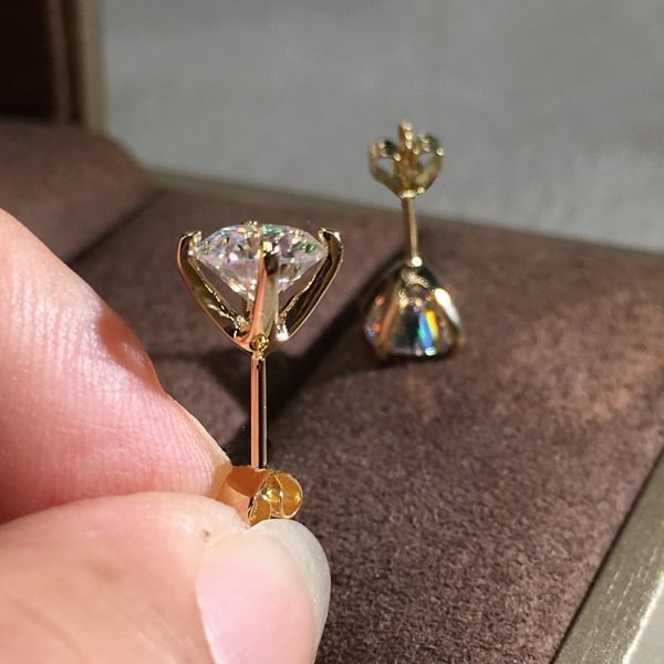 Four-claw Ear Studs
