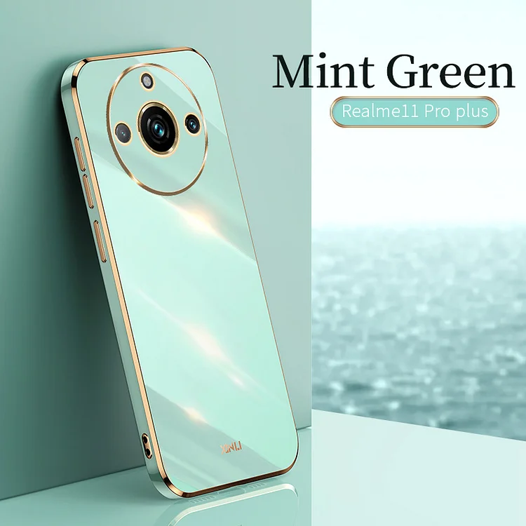 Electroplated solid color full package anti drop phone case suitable for OPPO phones
