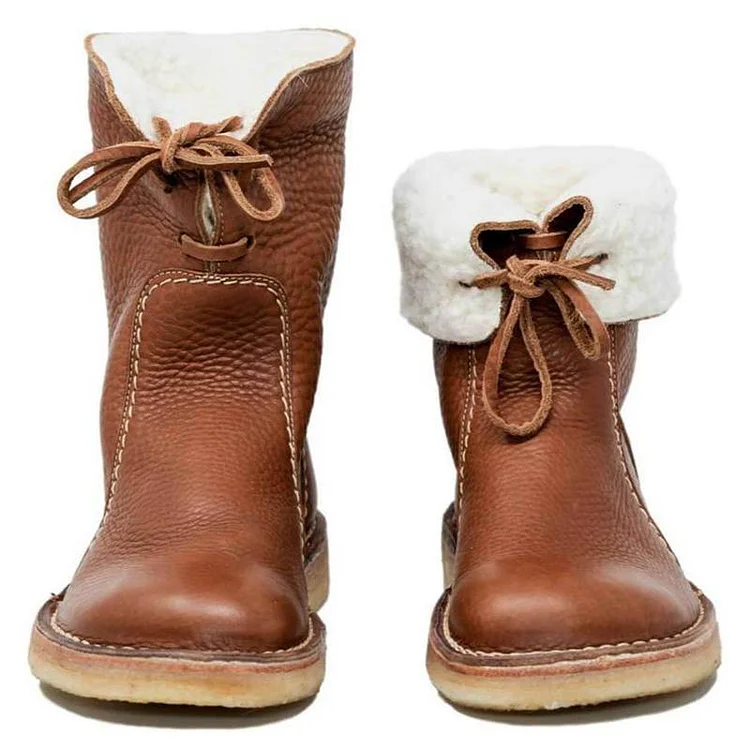 Super Soft PU Leather Boots For Women Radinnoo.com