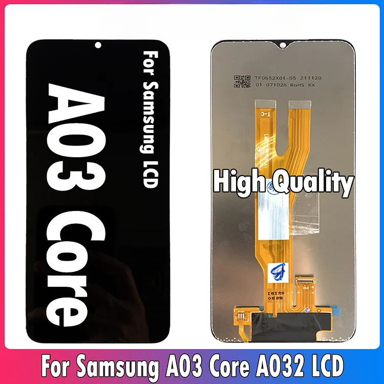 6.5'' High Quality LCD  Samsung A03 Core A032 LCD A032M A032F Display Touch Screen Digitizer Assembly Replacement PartsSM-LCD