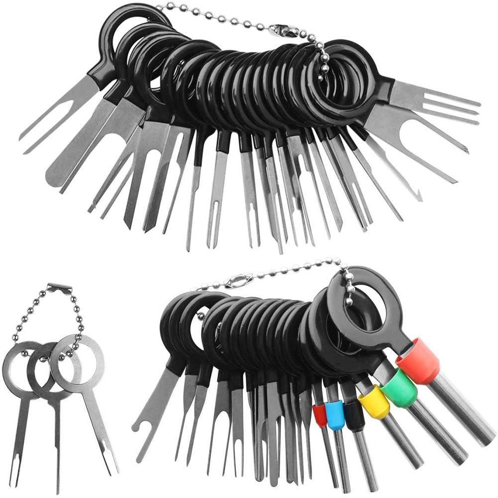 41pcs Car Repair Terminal Removal Tools Wiring Connector Pin Extractor Kits, 501 Original
41pcs Car Repair Terminal Removal Tools Wiring Connector Pin Extractor Kits, 501 Original
