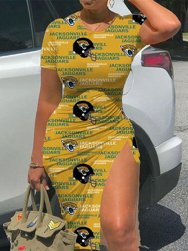 Jacksonville Jaguars
Women's Slit Bodycon Dress