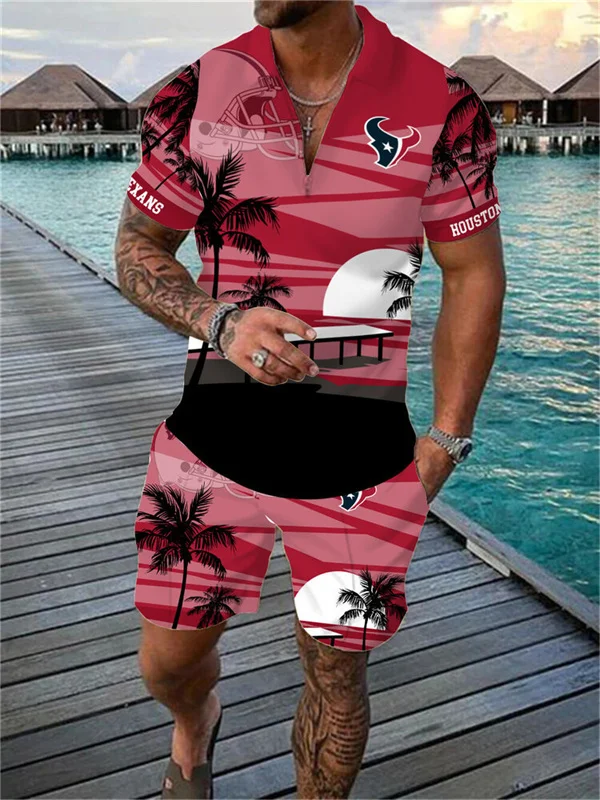Houston Texans
Limited Edition Polo Shirt And Shorts Two-Piece Suits