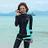 Rash Guard Couples 2025 New Korean Long Sleeve Multi Pieces Swimsuit Swimwear Bathing Suits Surfing Long Pant Sports Beachwear