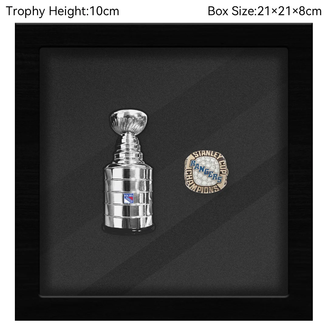 New York Rangers NHL Trophy And Ring Box