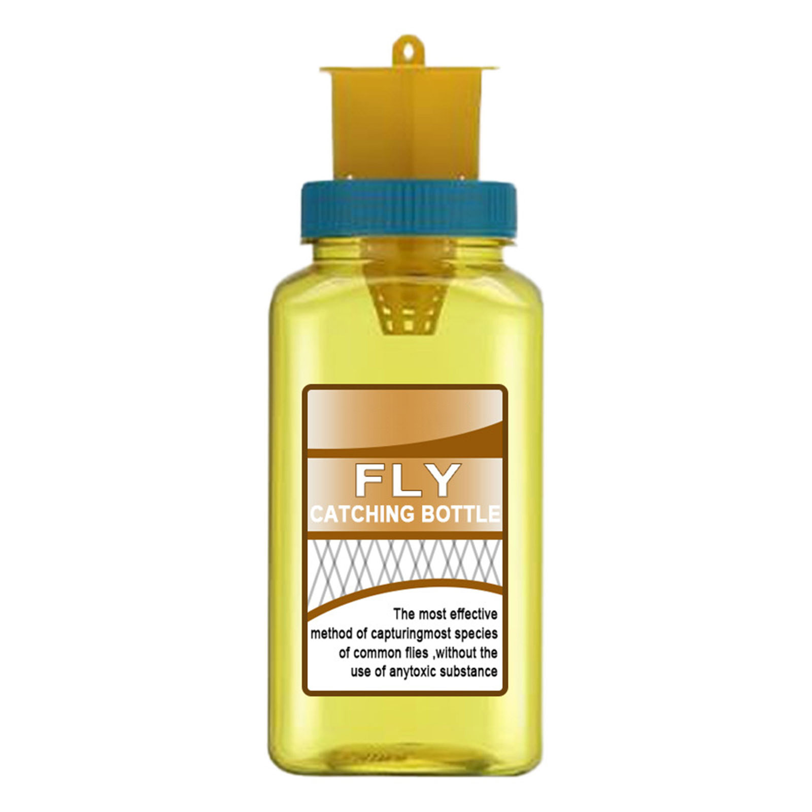 Fly Trap - Outdoor Hanging Fly Catcher Reusable Fly Bait Trap - Yellow, 501 Original
Fly Trap - Outdoor Hanging Fly Catcher Reusable Fly Bait Trap - Yellow, 501 Original