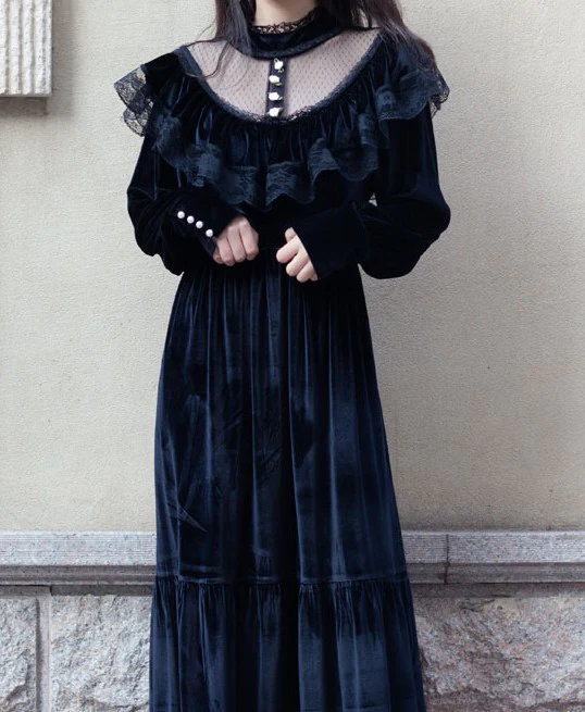 Lydia Black Dress Cosplay Costume Lydia Black Dress Cosplay Costume
