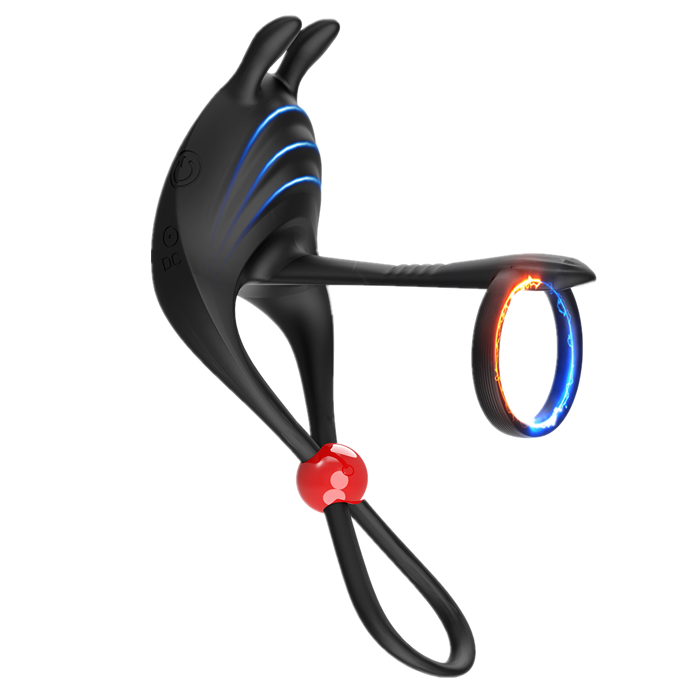 Adjustable Buckle Strong Shock Penis Ring For Couples Rosetoy Official