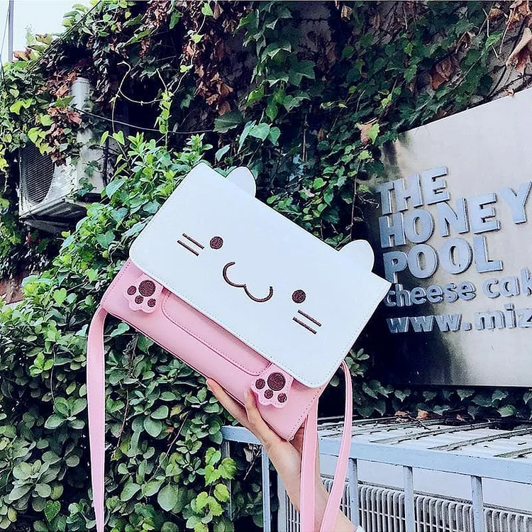 Kawaii Cats Cross Body Bag SP13305