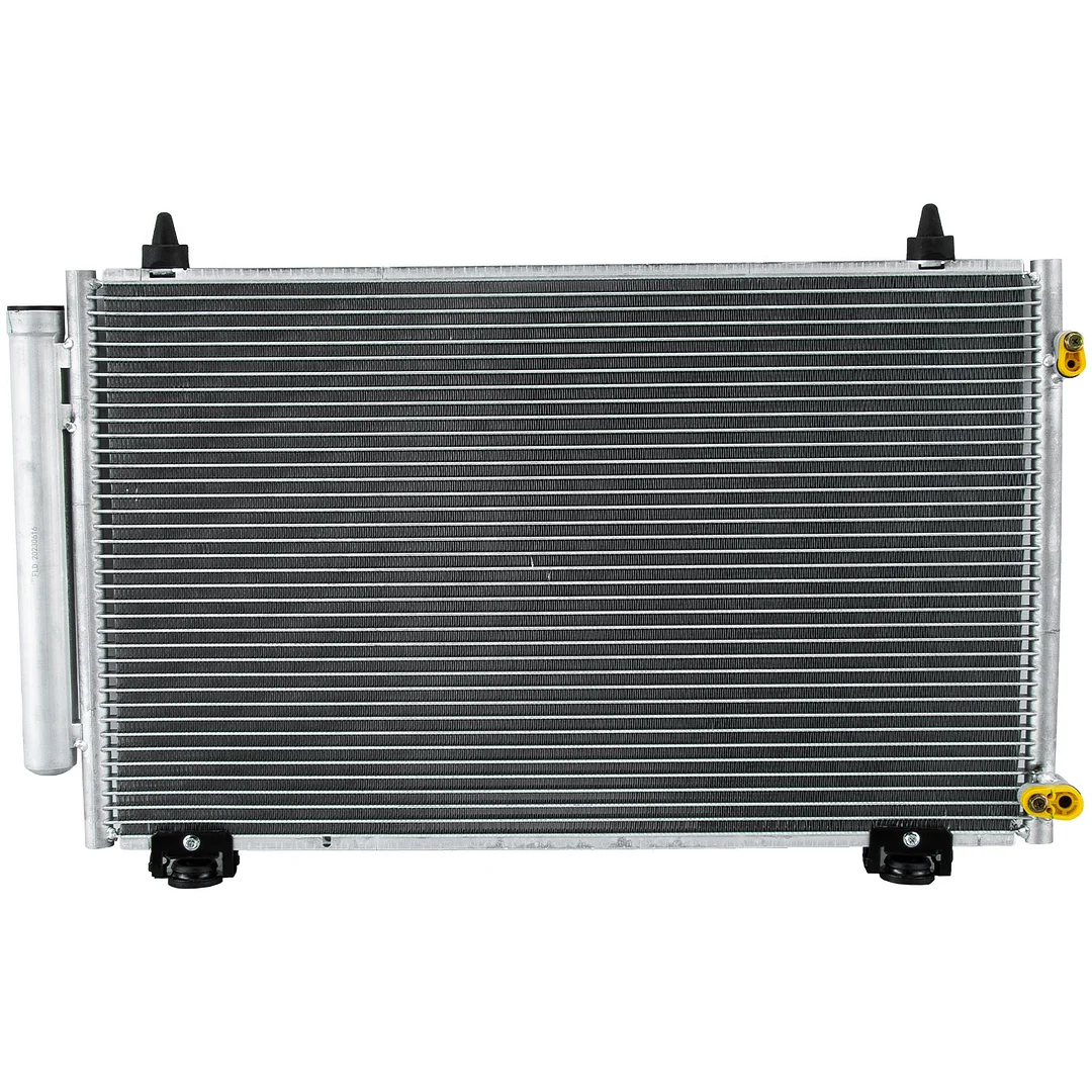 Alloyworks Aluminum AC Condenser For 2005-2008 Toyota Matrix Corolla 1.8L 3.3L V6