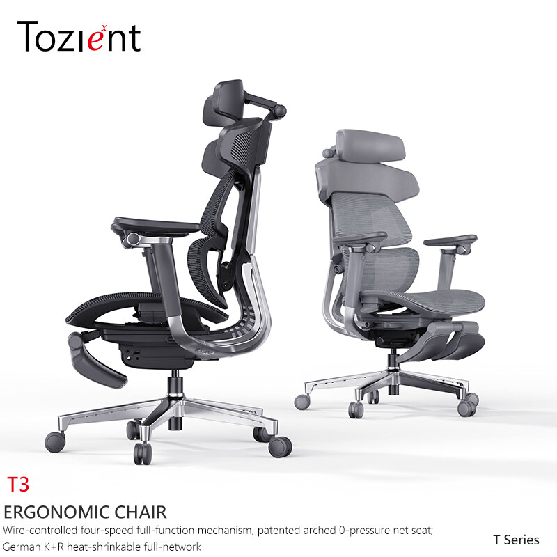 ToZient Ergonomic Office Chair,Adjustable Mechanism, Mesh Back and Seat