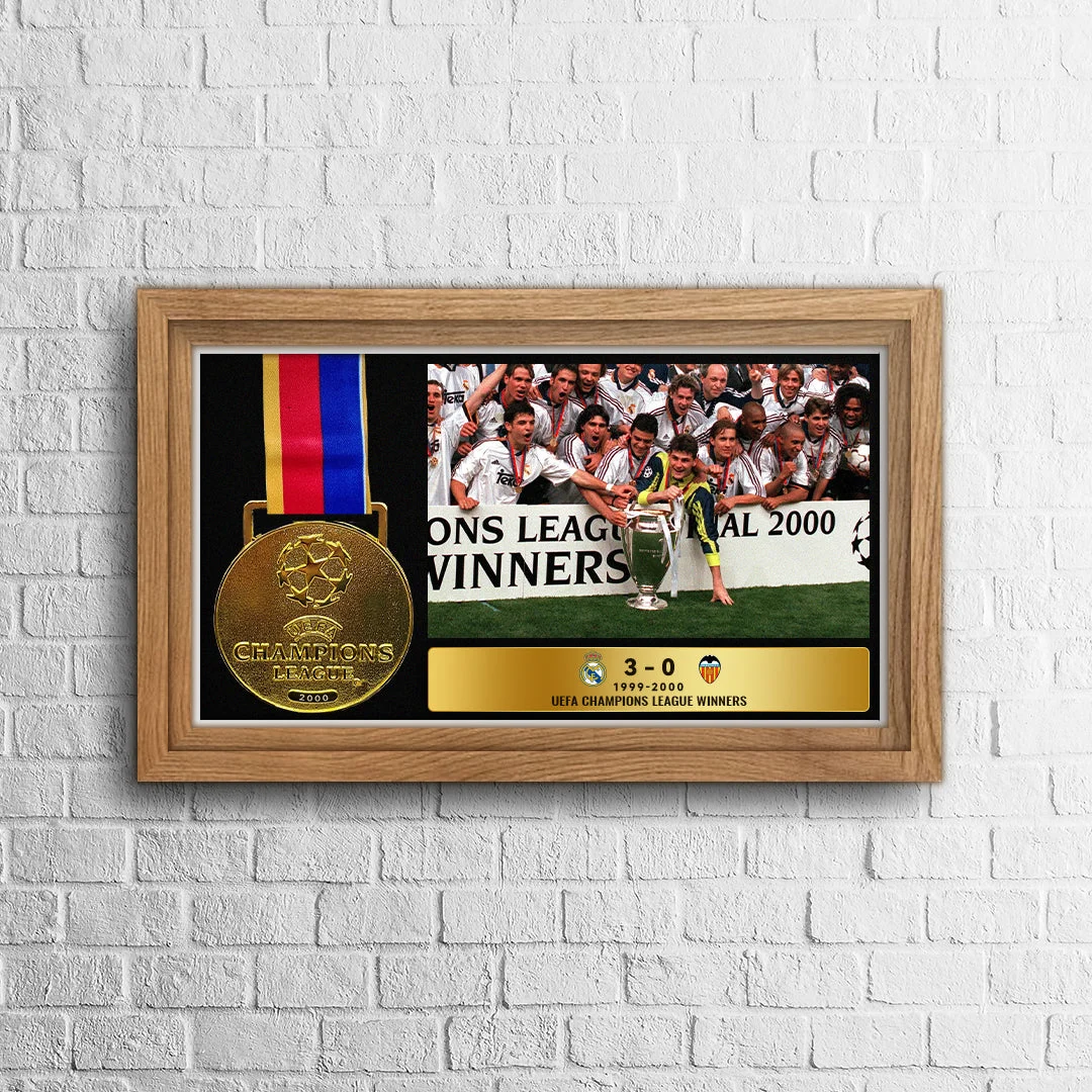 Champions League Medal Frame（Medal Included）