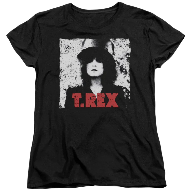 T Rex The Slider Womens T Shirt Black_ ecoleips_old