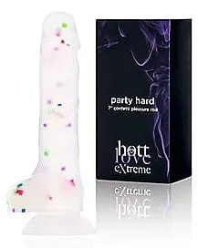 pornhint Pornhint Party Hard Suction Cup Confetti Dildo 7 Inch - Hott Love Extreme