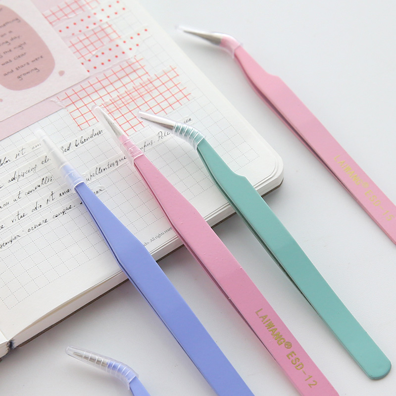 4pcs/set Cute Scrapbook Tools Macaron Utility Knife Glue Pen Mini