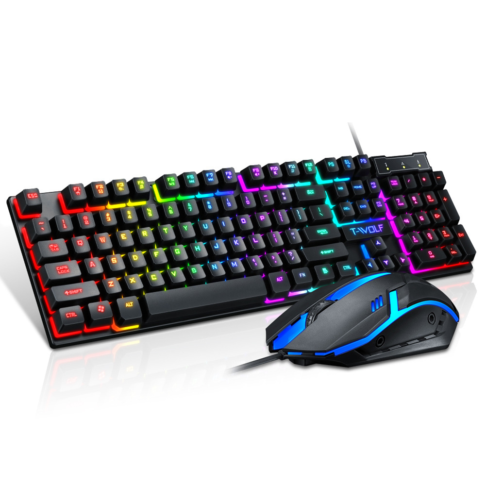 Tf200 Usb Wired Gaming Ergonomic Rgb Back Light Keyboard Mouse Combos Set, 501 Original
Tf200 Usb Wired Gaming Ergonomic Rgb Back Light Keyboard Mouse Combos Set, 501 Original