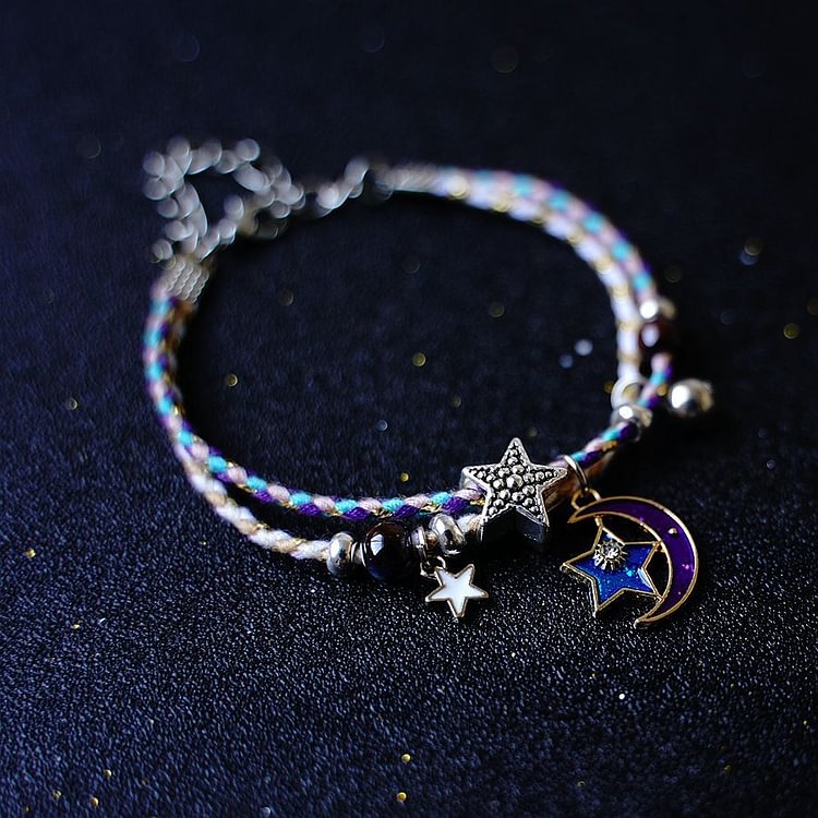 Star Moon Fantasy Planet Bracelet