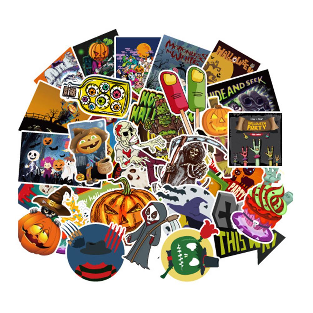 100pcs No Repeat Classic Halloween Stickers Graffiti for Laptop DIY Decals, 501 Original
100pcs No Repeat Classic Halloween Stickers Graffiti for Laptop DIY Decals, 501 Original