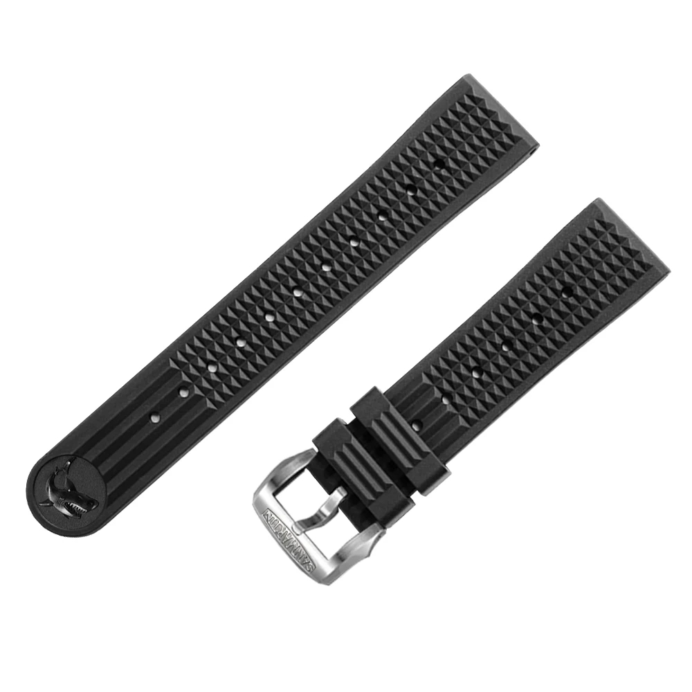 San Martin Watch Parts Waterproof Rubber Strap For 62MAS 007 Watch San Martin Watch San Martin Watch