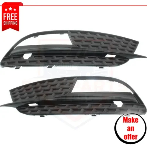 Dronehint New Fog Light Covers set of 2 left right side for 2012-2015 Audi A5 Quattro Base (For: Audi Sport) Parts