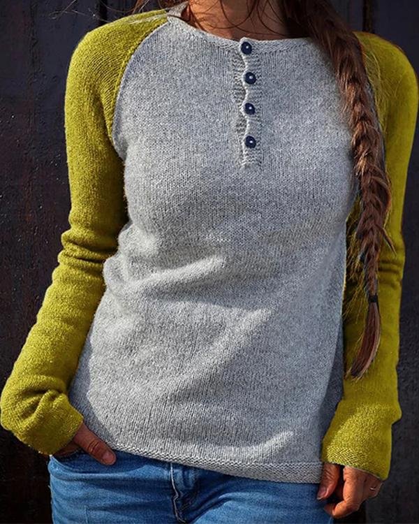 Solid Casual V-Neckline Long Sleeve Blouses