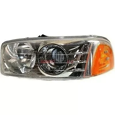 Dronehint Fits 2001-07 GMC Sierra 1500 Yukon GM2502214 Left Halogen Head Lamp Assembly (For: GMC) Parts