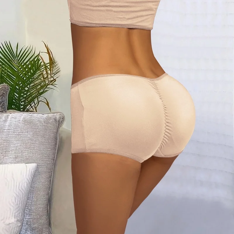 Uaang Women Sponge Padded Push Up Panties Buttocks Butt Lifter Fake Ass