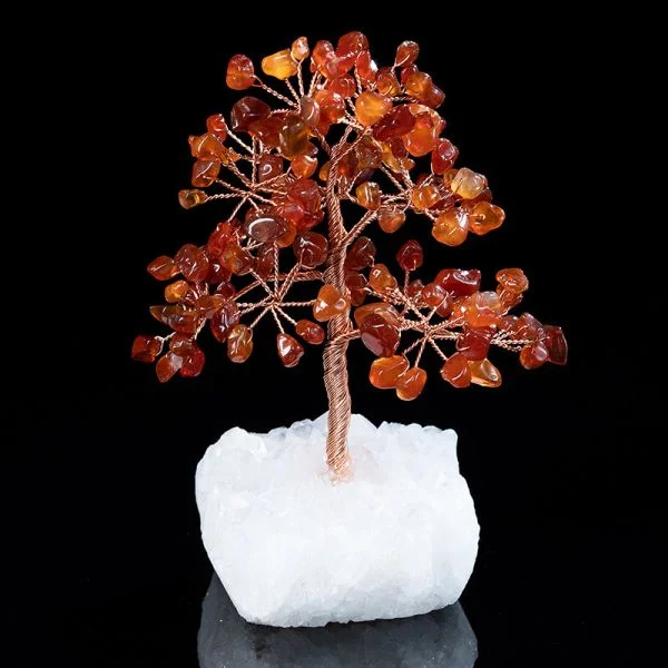 Natural Agate Feng Shui Tree