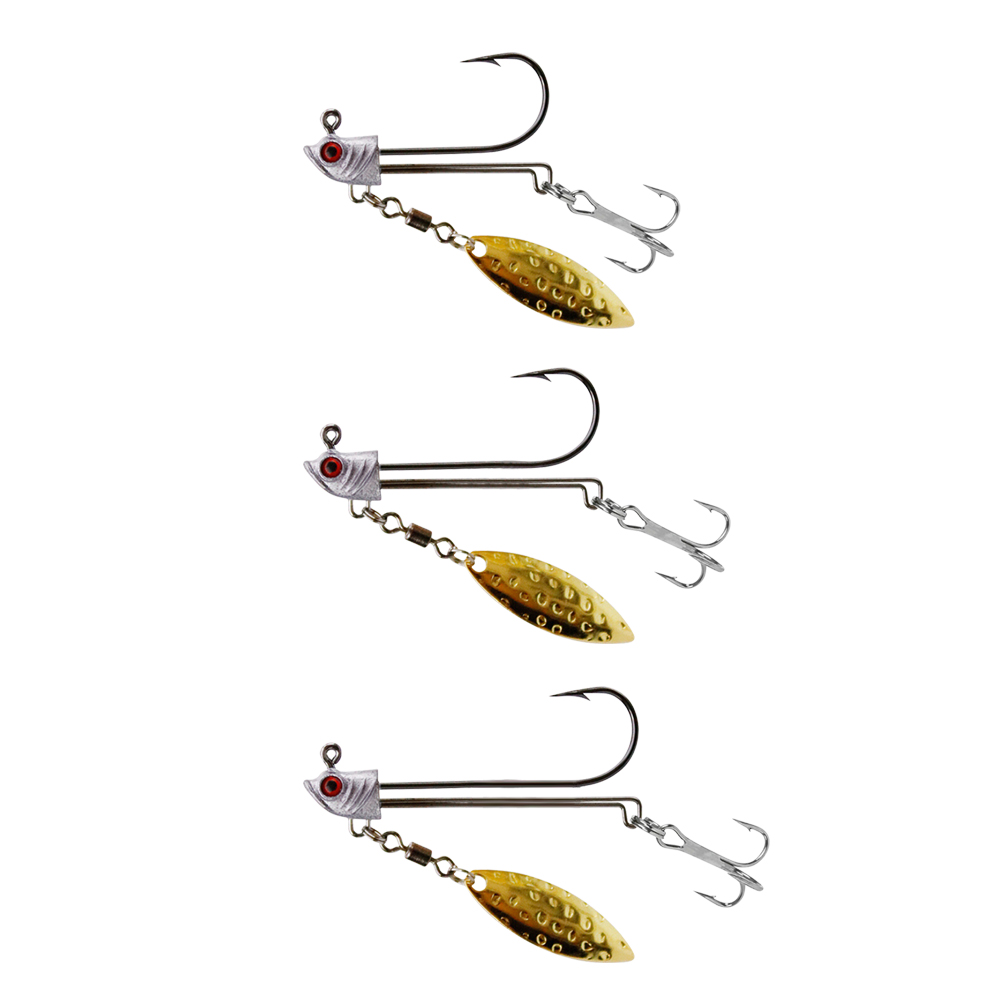 3D Eyes Jig Head with Spoon Artificial Bait Jig Hook for Soft Lure, 17g, 501 Original
3D Eyes Jig Head with Spoon Artificial Bait Jig Hook for Soft Lure, 17g, 501 Original