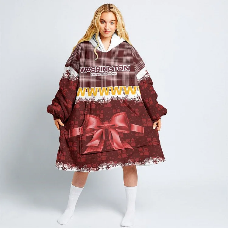 Washington Football Team
Christmas Limited Edition Oversize Hoodie Sweatshirt Comfy Pullover Blanket