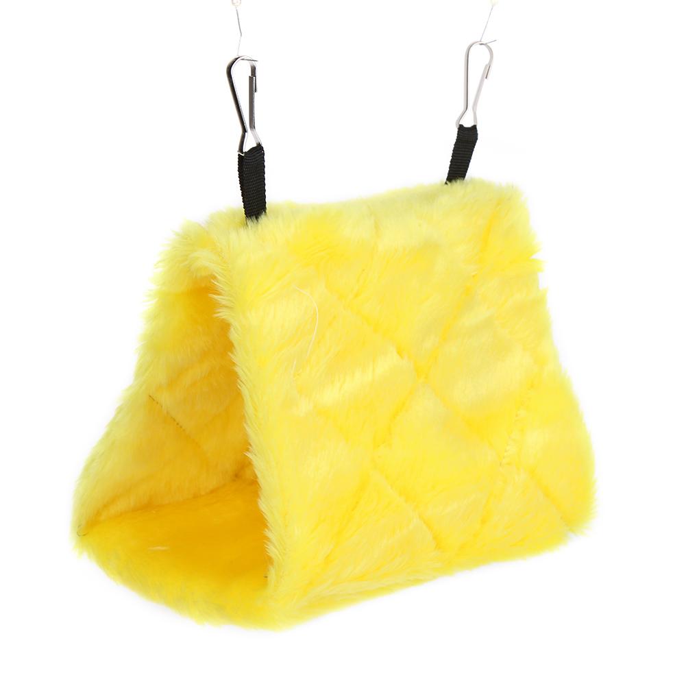 Warm Soft Plush Birds Parrot Hammock Nest Pets Hang Bed Cave Cage Hut House, Yellow, 501 Original
Warm Soft Plush Birds Parrot Hammock Nest Pets Hang Bed Cave Cage Hut House, Yellow, 501 Original