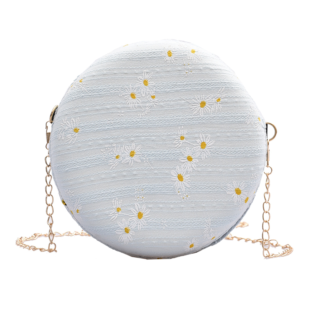Daisy Women Mini Round Shoulder Phone Bag Chain Crossbody Pouch, Blue, 501 Original
Daisy Women Mini Round Shoulder Phone Bag Chain Crossbody Pouch, Blue, 501 Original