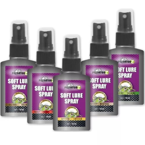 pornhint Pornhint 50ml PREDATOR-Z SOFT LURE SPRAY AROMA CURLING FABRIC FOR FAUX BAIT FORELLE, CATFISH BF New