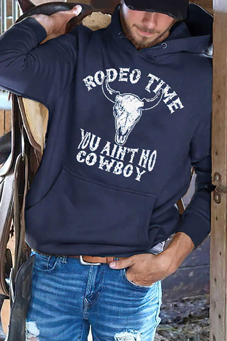 Rodeo Time Western Long Sleeve Hoodie